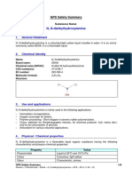 N, N-Diethylhydroxylamine: 1. General Statement