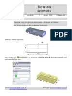 SolidWorks Tutorial Sweep Cut