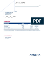 Methoxypropylamine: Acronym: Synonyms: 3-Methoxypropylamine CAS Number: 5332-73-0 Number: 226-241-3 Formula: C H NO