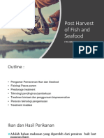 Post Harvest of Fish and Seafood