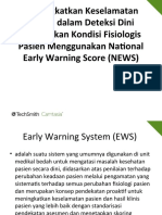 Meningkatkan Keselamatan Pasien Dalam Deteksi Dini Perburukan Kondisi Fisiologis Pasien Menggunakan National Early Warning Score (NEWS)