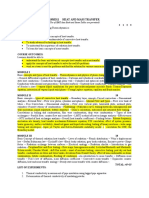 PRE-REQUISITES: Engineering Thermodynamics. Objectives:: 18Md11 Heat and Mass Transfer