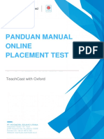 Panduan Placement Test