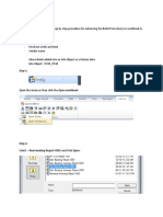 Steps for Enhancing the Order Intake Report 