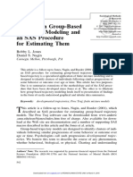 Advances in Group-Based Trajectory Modeling and An SAS Procedure For Estimating Them