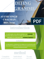 Ayush Singh Chauhan Auditing