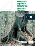 Monitoreo Ecologico Del Manejo Forestal