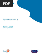 Capgemini SpeakUpPolicy English