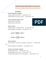 DEMOGRAFIE - Structură - Proiect Elemente de Urbanism - AP III