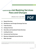 Commercial Banking Fees Guide