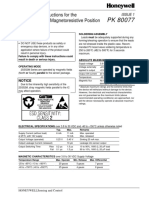 Installation Instructions For The 2SS52M Series Magnetoresistive Position Sensors