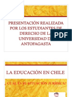 Presentación Facultad de Ciencias Jurídicas