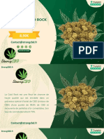 FLEUR CBD GOLD ROCK 70% - Strong CBD