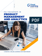 Great Lakes PG Program Product Management Analytics