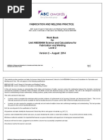 1522-IA-13 - Science and Calculations For Fabrication and Welding Work Book