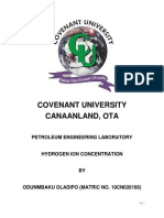 Hydrogen Ion Concentration Prac 5