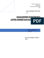 MK Manpro 11 - Aspek Owner Dan Kontraktor 09042020