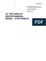 Gate Way Service Manual GTW-P42M102