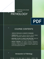 Introduction to Pathology Concepts and Disease