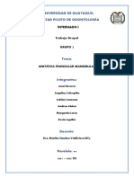 Anestesia Troncular Mandibular