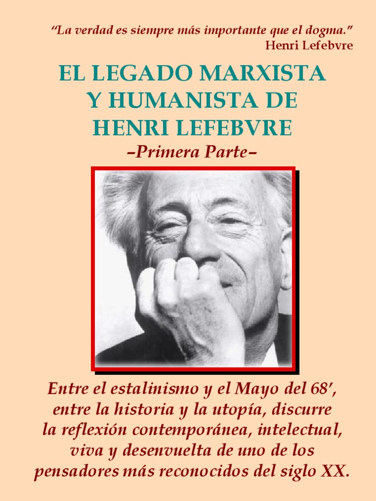 Henri Lefebvre Uno PDF marxismo Karl Marx