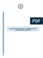 Guide Pratique de Contrôle de La Qualité de Gestion