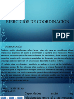 Ejercicios de Coordinación