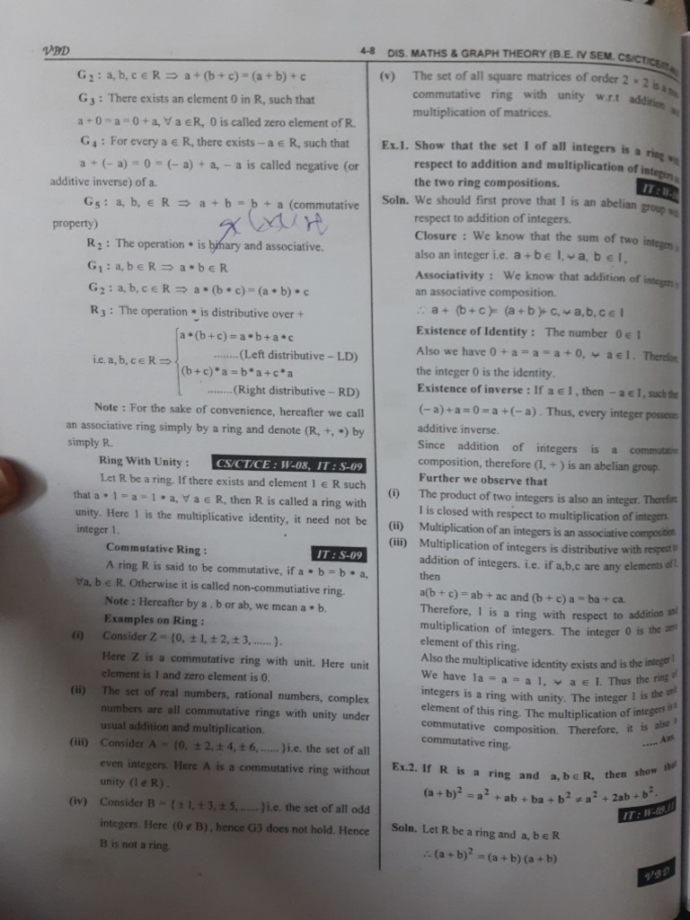 Unit 4 Ring Theory | PDF