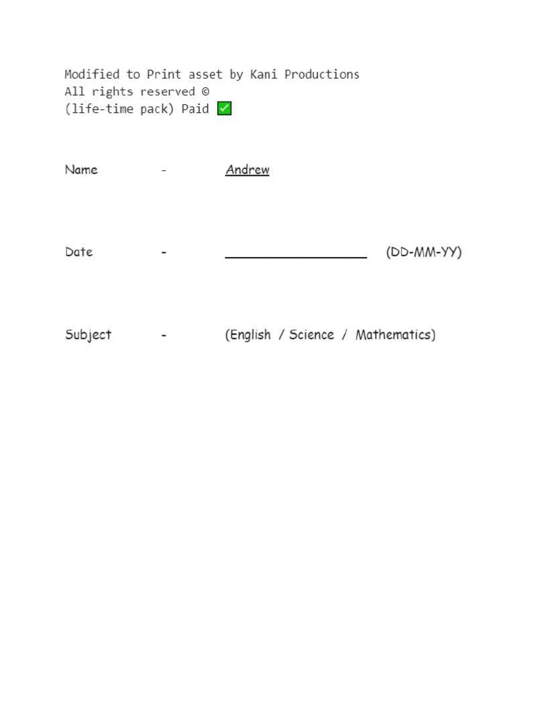 100 Sheets of A4 Paper White | PDF