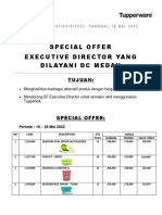 FC 2397 - Special Offer & Special Program Executive Director Yang Dilayani DC Medan