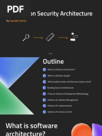 Application Security Architecture