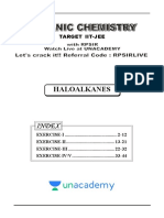 Haloalkanes: Target Iit-Jee