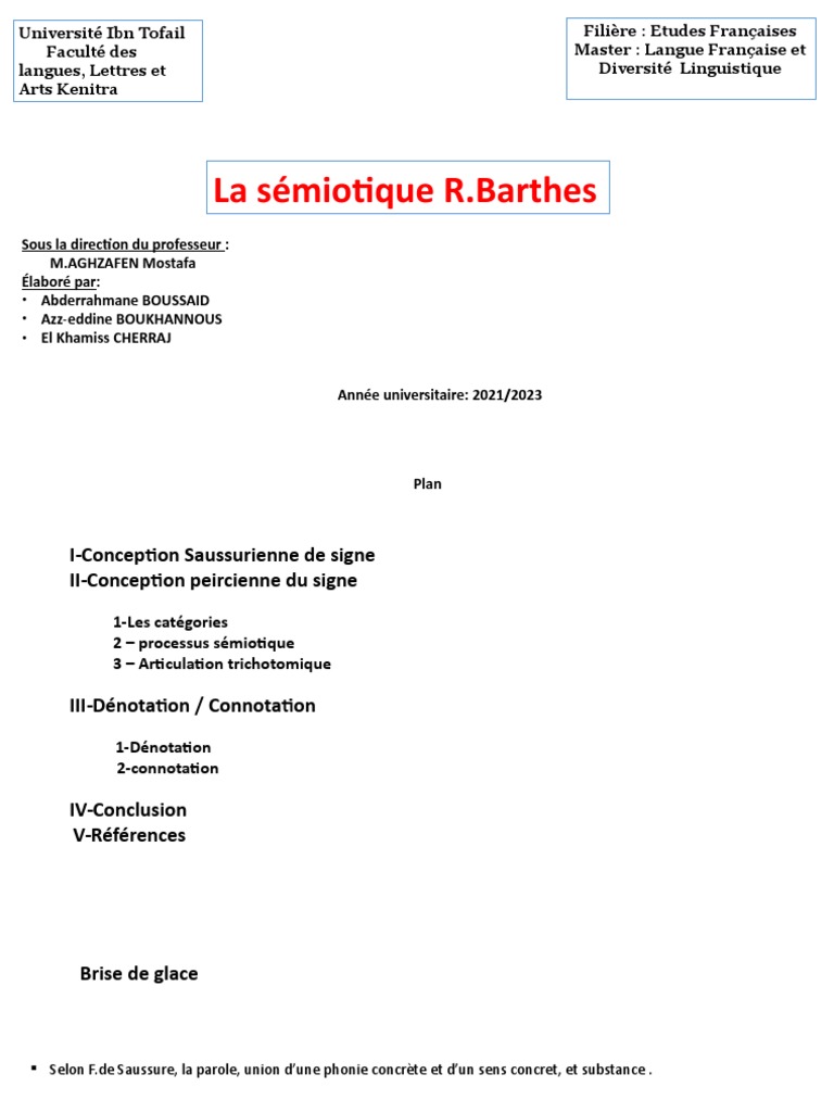Sémiotique et Théories du Signe | PDF | Sémiotique | Symboles