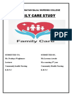 Family Care Study: Mmri'S Kamalnayan Bajaj Nursing College