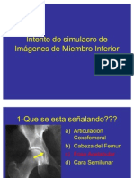 Intento de Simulacro de Imgenes de Miembro Inferior