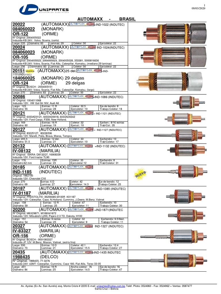 Especificaciones de Bendix G&R | PDF | Fabricantes de automóviles