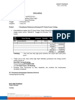 Nota Dinas Pembayaran Hutang Ke PT KFTD