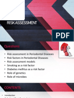 RISK FACTORS FOR PERIODONTITIS