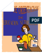 Guia de Orientacion Educacion Nutricional