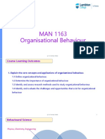 Organisational Behaviour Core Concepts