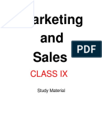 412 Marketing & Sales Ix