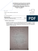 Primer Examen - Segunda Parte - Problemas