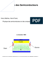 Cours - Physique Des Semiconducteurs