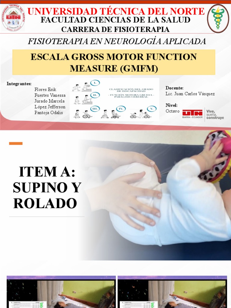 Escala Gross Motor Function Measure | PDF