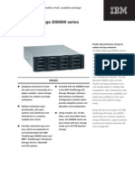 IBM Total Storage DS6000 Datasheet