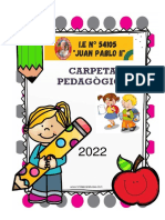 Carpeta Pedagógica- 2022 Juan Pablinos Aip Yaki