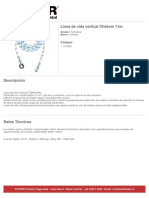 Ficha Producto Linea de Vida Vertical Chilesin 11m 157928