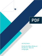 Formas de relevo terrestre e seus agentes formadores