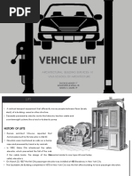 Vehicle Lift: Architectural Building Services-Vi Viva School of Architecture