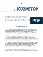 B. G. Kuznetov - Raţiune Şi Fiinţare 08 ° (Filozofie)